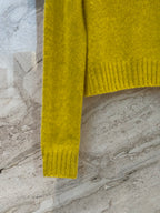 Wool Turtleneck Sweater – Soft Butter Yellow