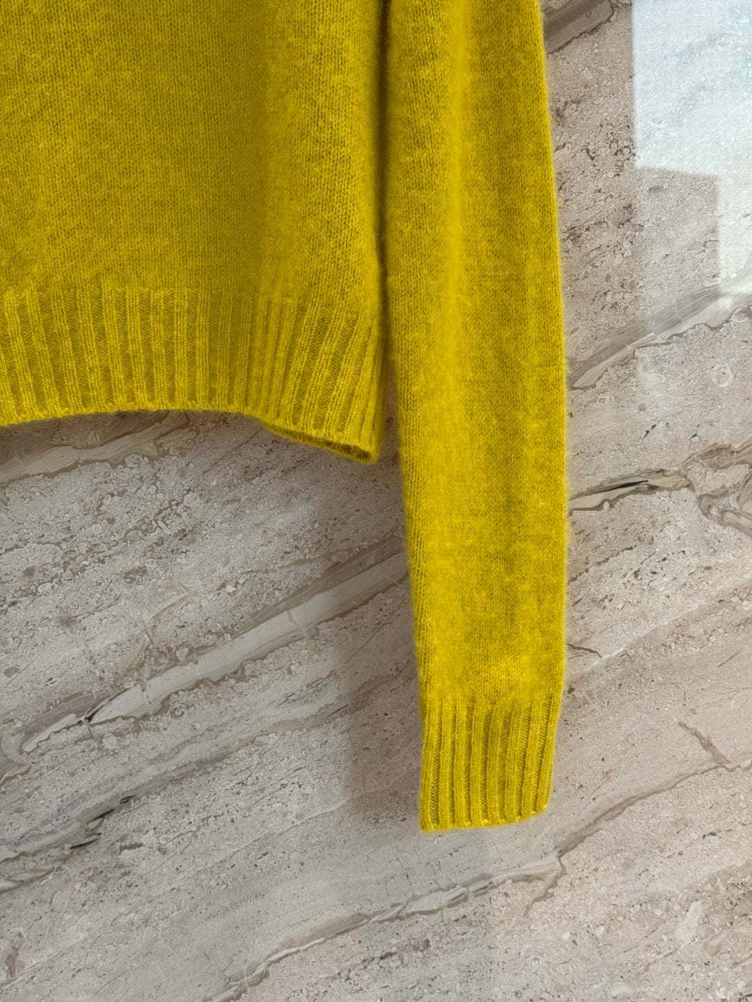 Wool Turtleneck Sweater – Soft Butter Yellow