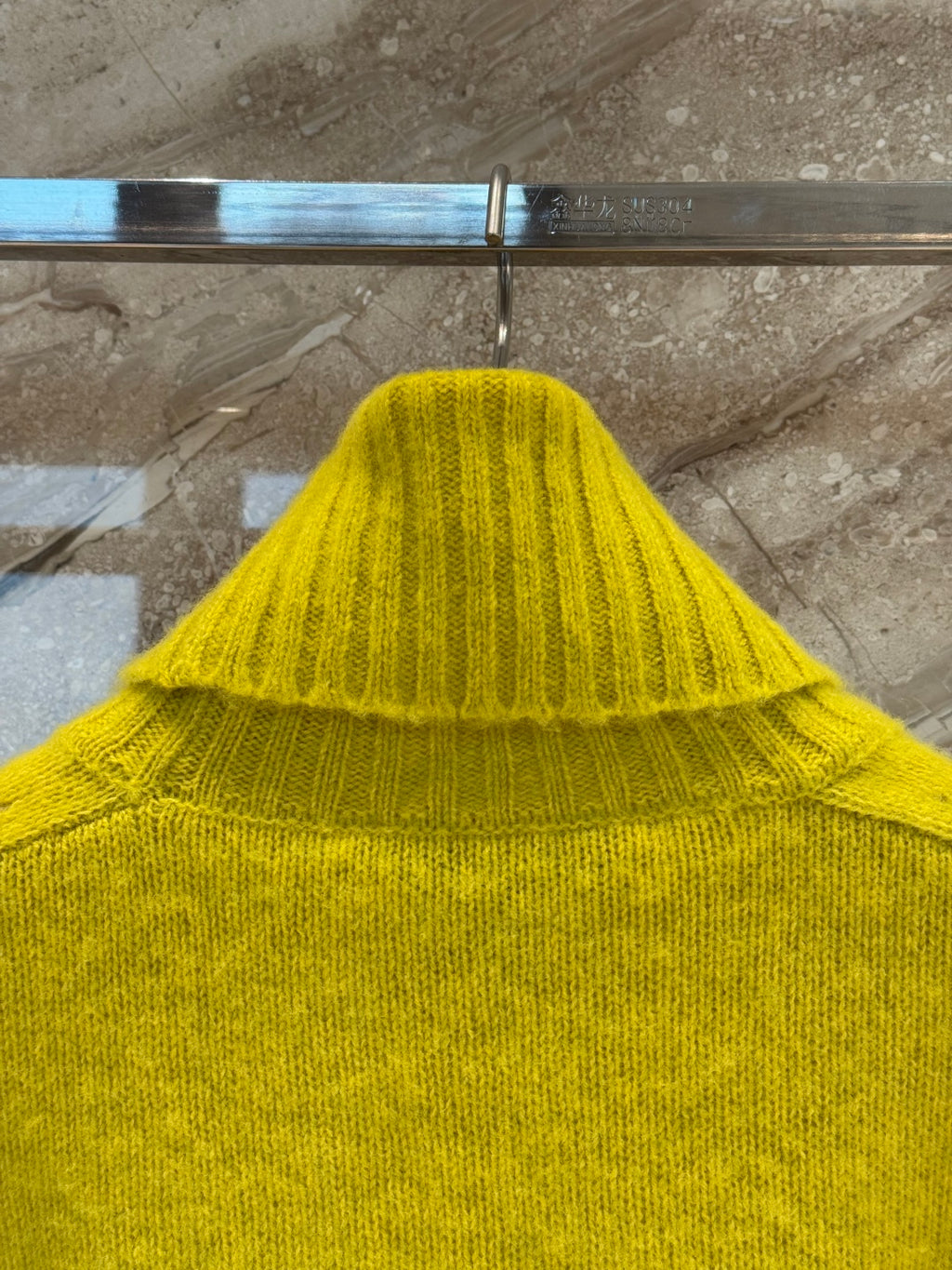 Wool Turtleneck Sweater – Soft Butter Yellow