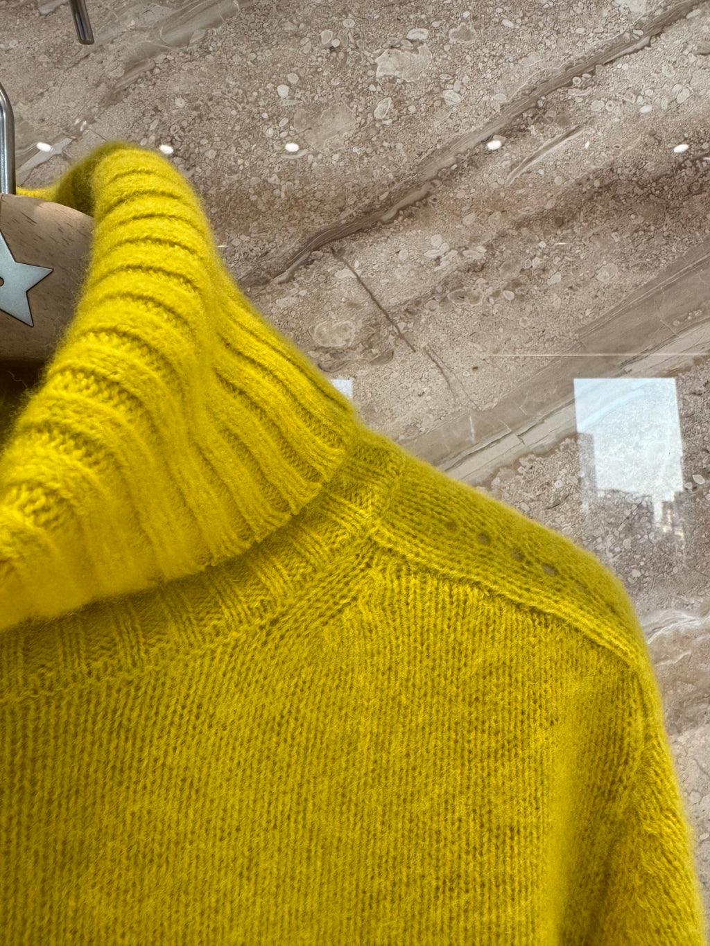 Wool Turtleneck Sweater – Soft Butter Yellow