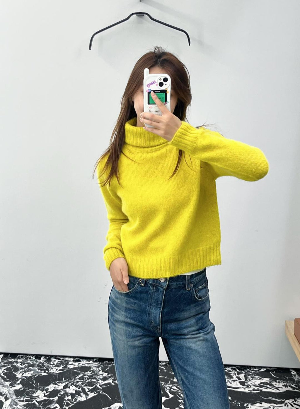 Wool Turtleneck Sweater – Soft Butter Yellow