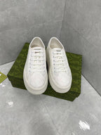 Tennis 1977 – Pink G Embroidered Platform Sneaker