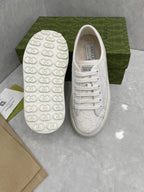 Tennis 1977 – Pink G Embroidered Platform Sneaker