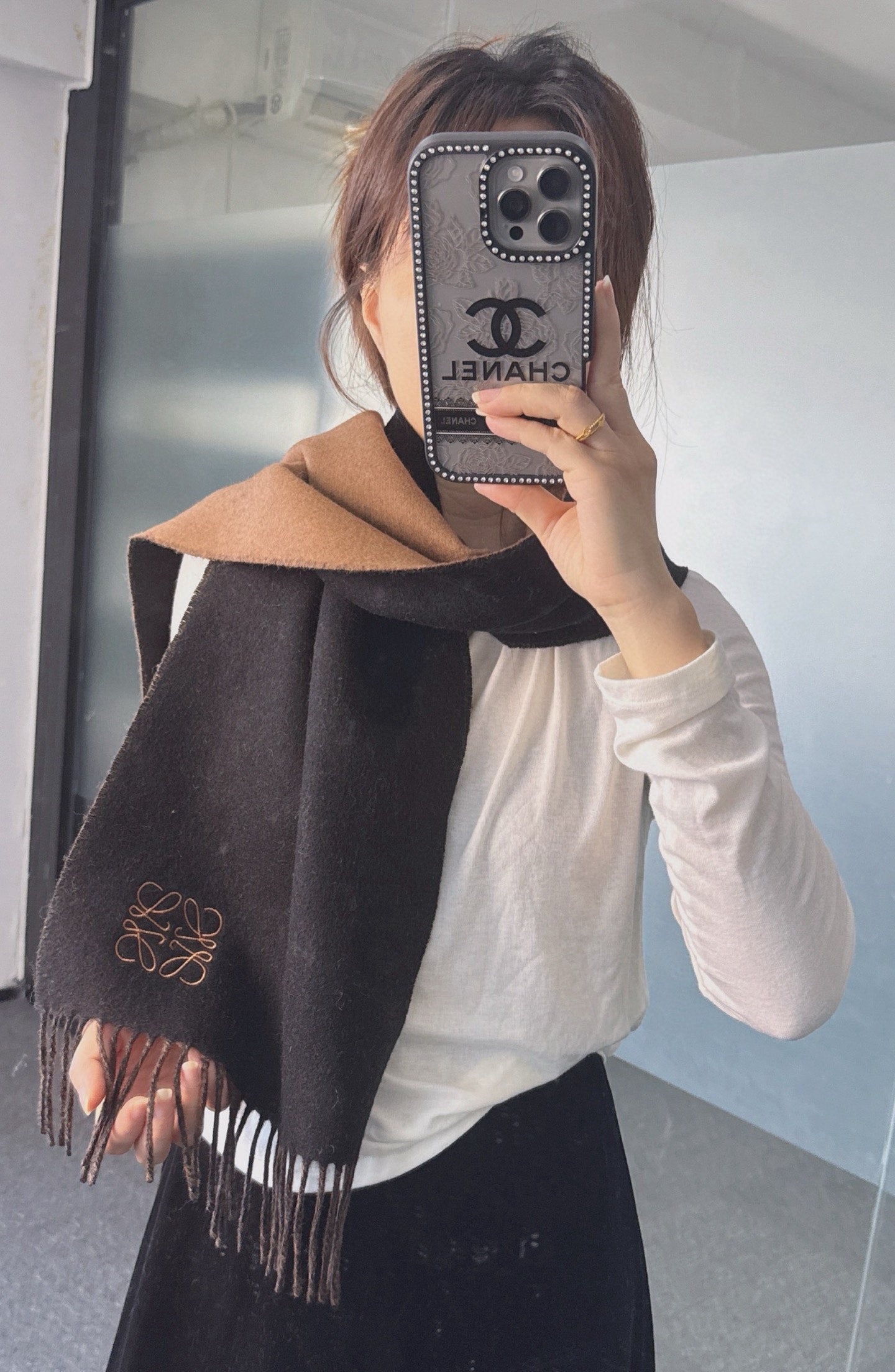 Double-Sided Soft Touch Scarf