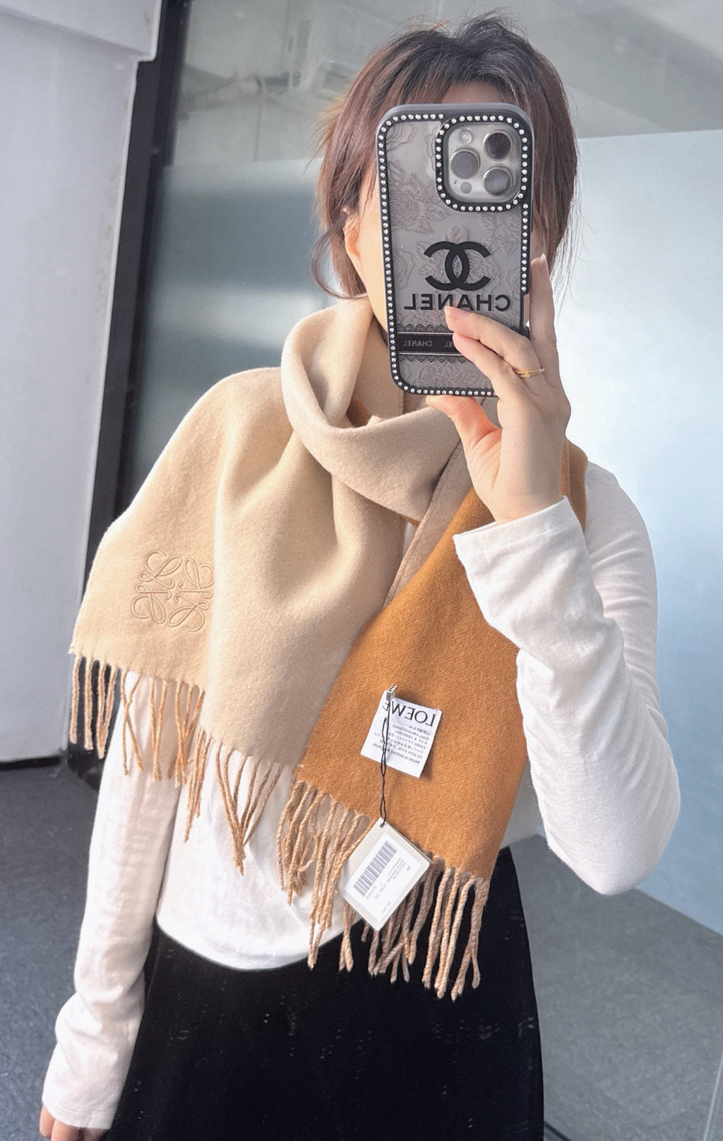 Double-Sided Soft Touch Scarf