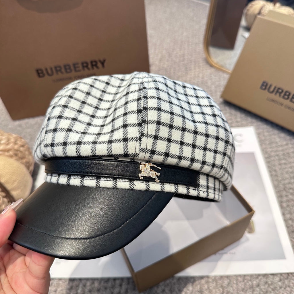 New Premium Octagonal Embroidered Cap — Unisex