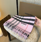 Double-Sided Cashmere Blend Scarf — Unisex — 180 × 30 cm