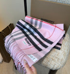 Double-Sided Cashmere Blend Scarf — Unisex — 180 × 30 cm