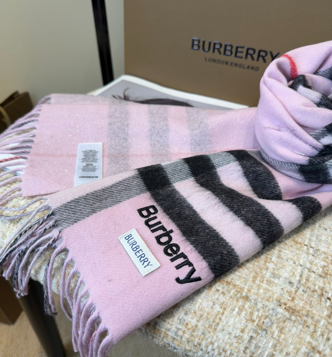 Double-Sided Cashmere Blend Scarf — Unisex — 180 × 30 cm