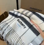 Double-Sided Cashmere Blend Scarf — Unisex — 180 × 30 cm