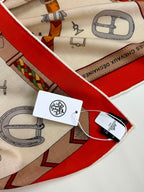 New Luxury Double-Sided Cashmere & Silk Square Scarf — 135 × 135 cm