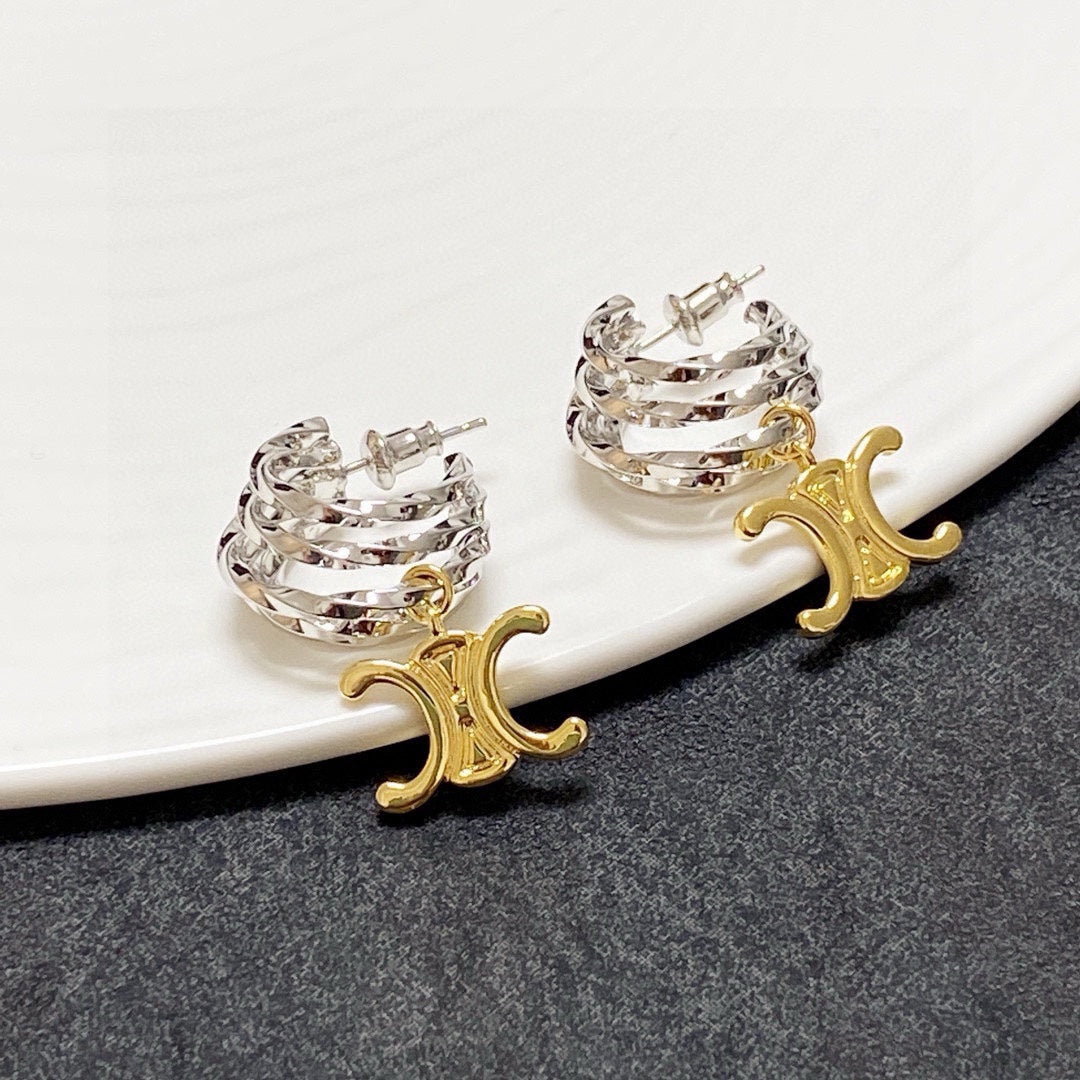 Vintage-Inspired Minimalist Stud Earrings | Quiet Luxury