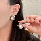 Vintage-Inspired Minimalist Stud Earrings | Refined Daily Elegance