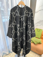 Oversized Double-Sided Cashmere Cape Blanket | Premium Atelier Edition