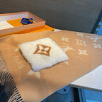 Luxury Cashmere Scarf with Pocket &amp; Decorative Details — 190 × 46 cm