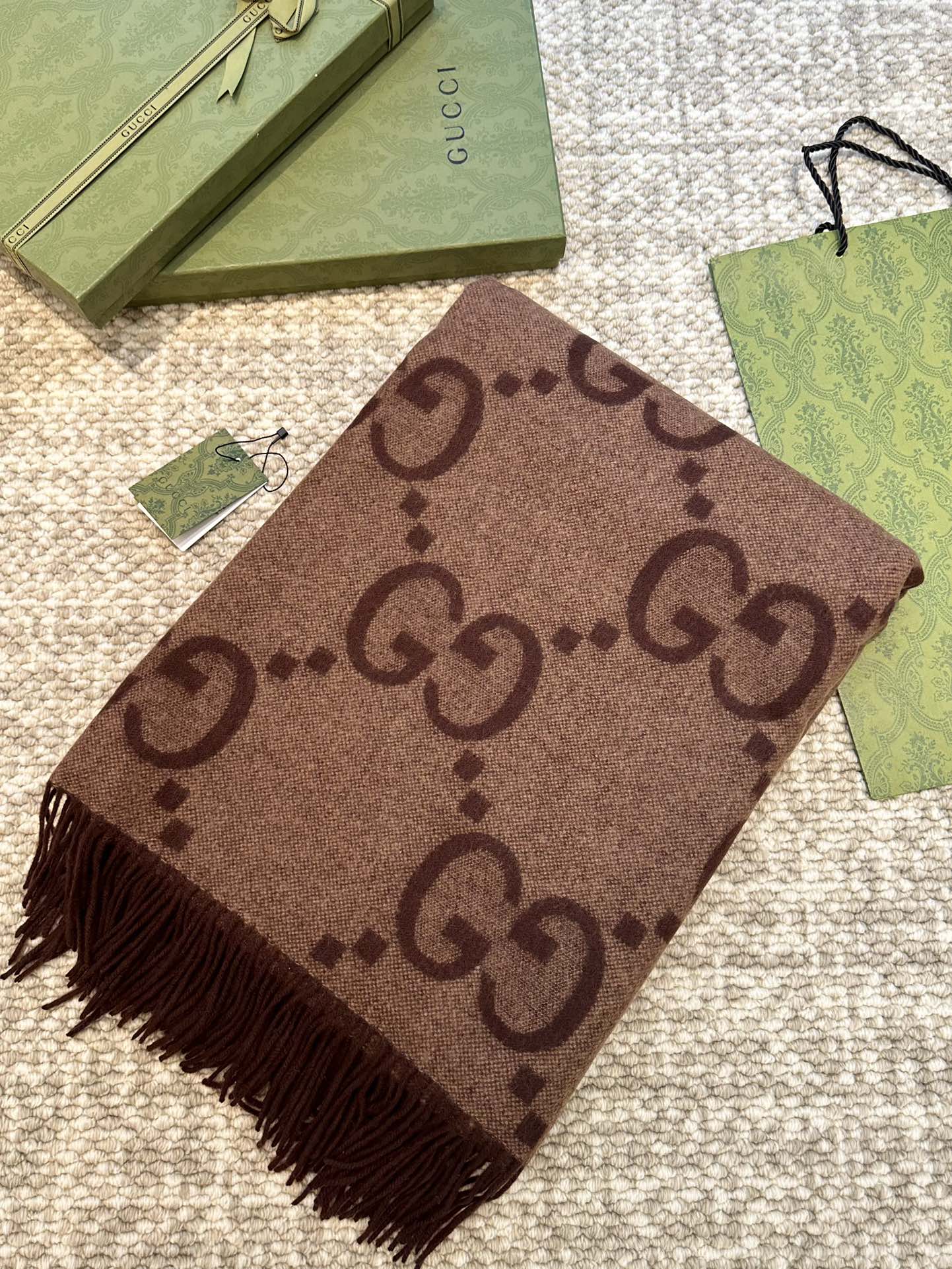 Oversized Double-Sided Cashmere Cape Blanket | Premium Atelier Edition