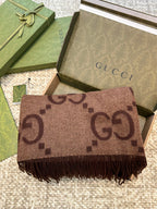 Oversized Double-Sided Cashmere Cape Blanket | Premium Atelier Edition
