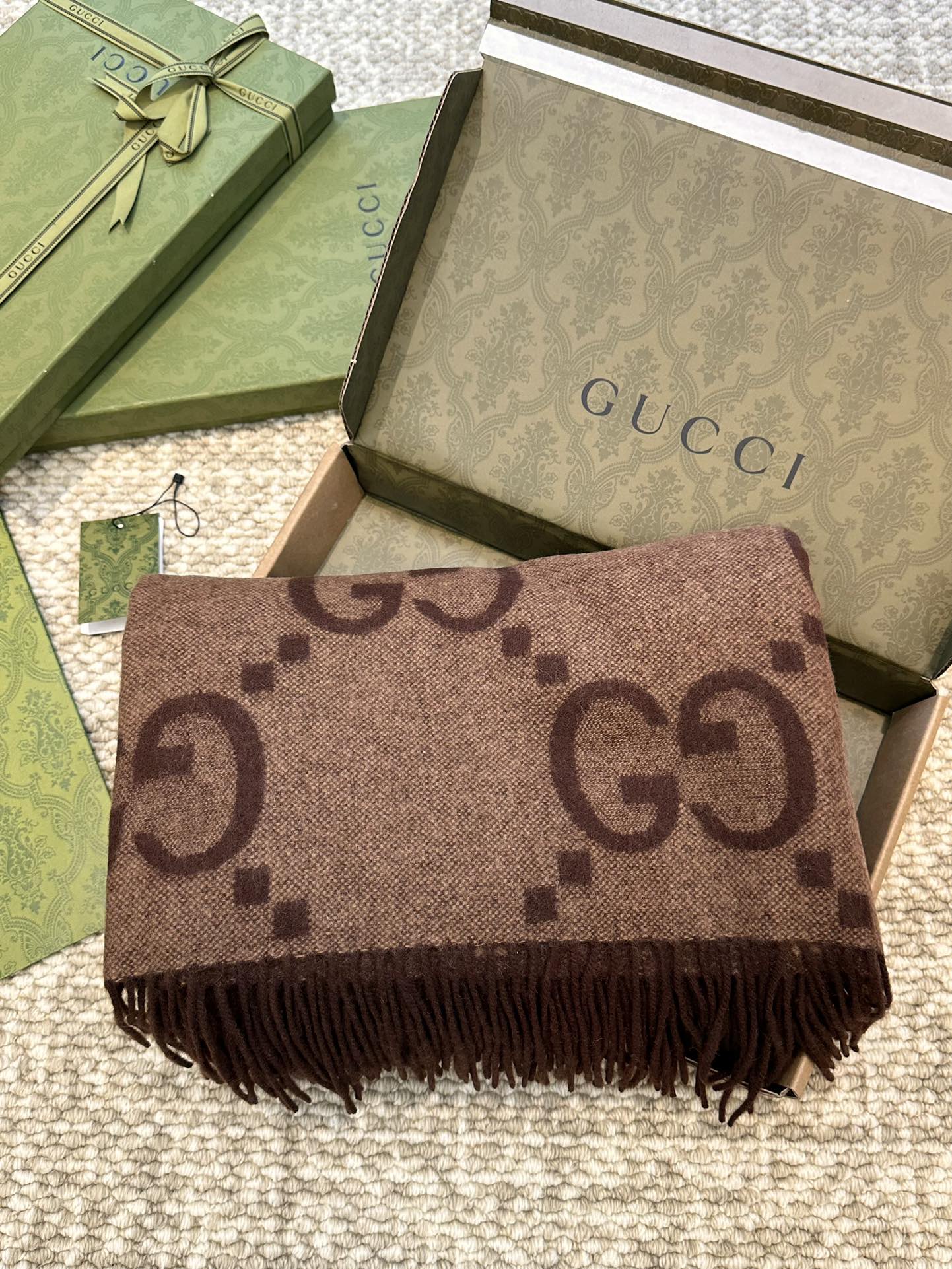 Oversized Double-Sided Cashmere Cape Blanket | Premium Atelier Edition