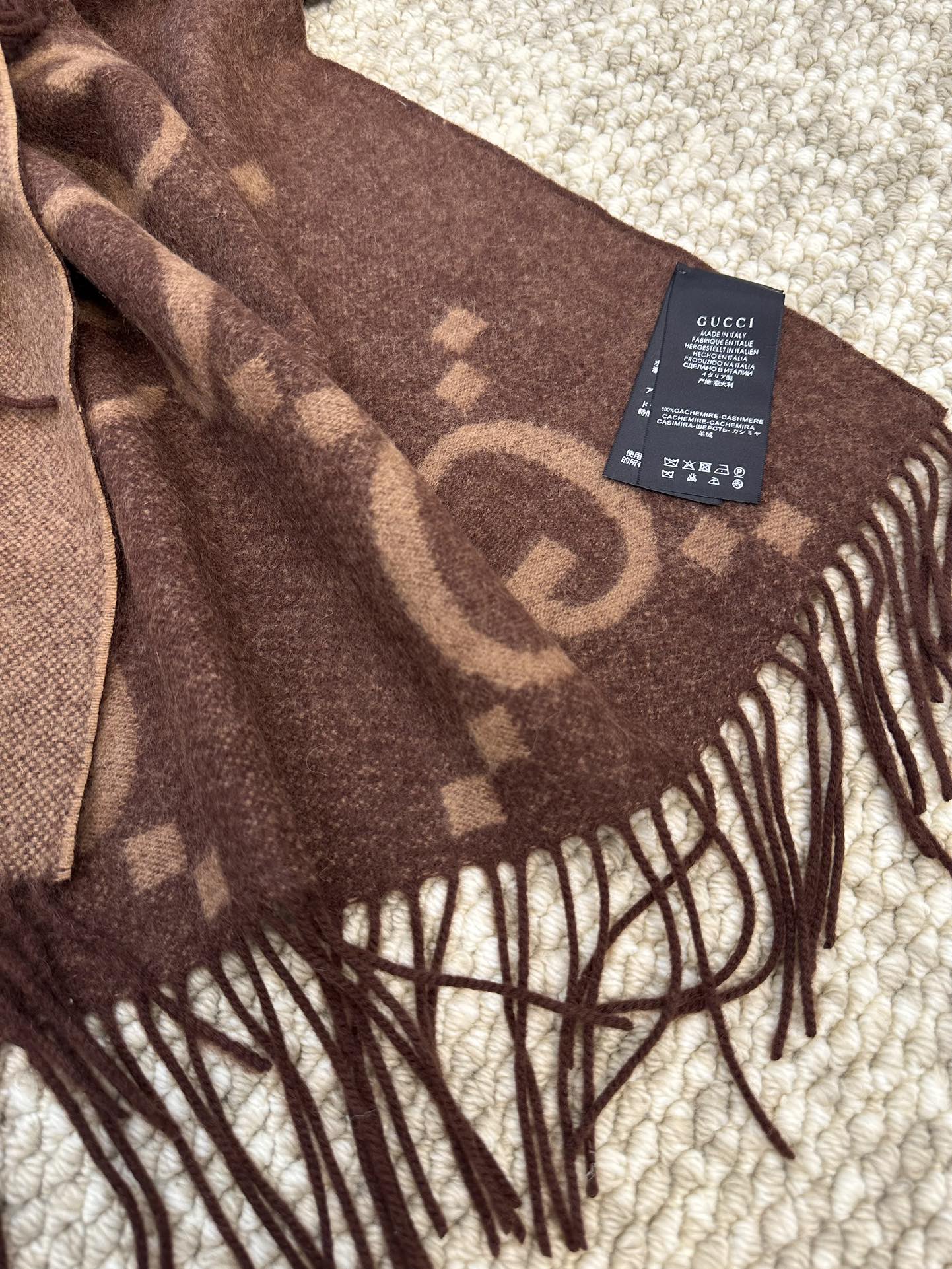 Oversized Double-Sided Cashmere Cape Blanket | Premium Atelier Edition
