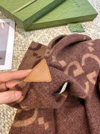 Oversized Double-Sided Cashmere Cape Blanket | Premium Atelier Edition