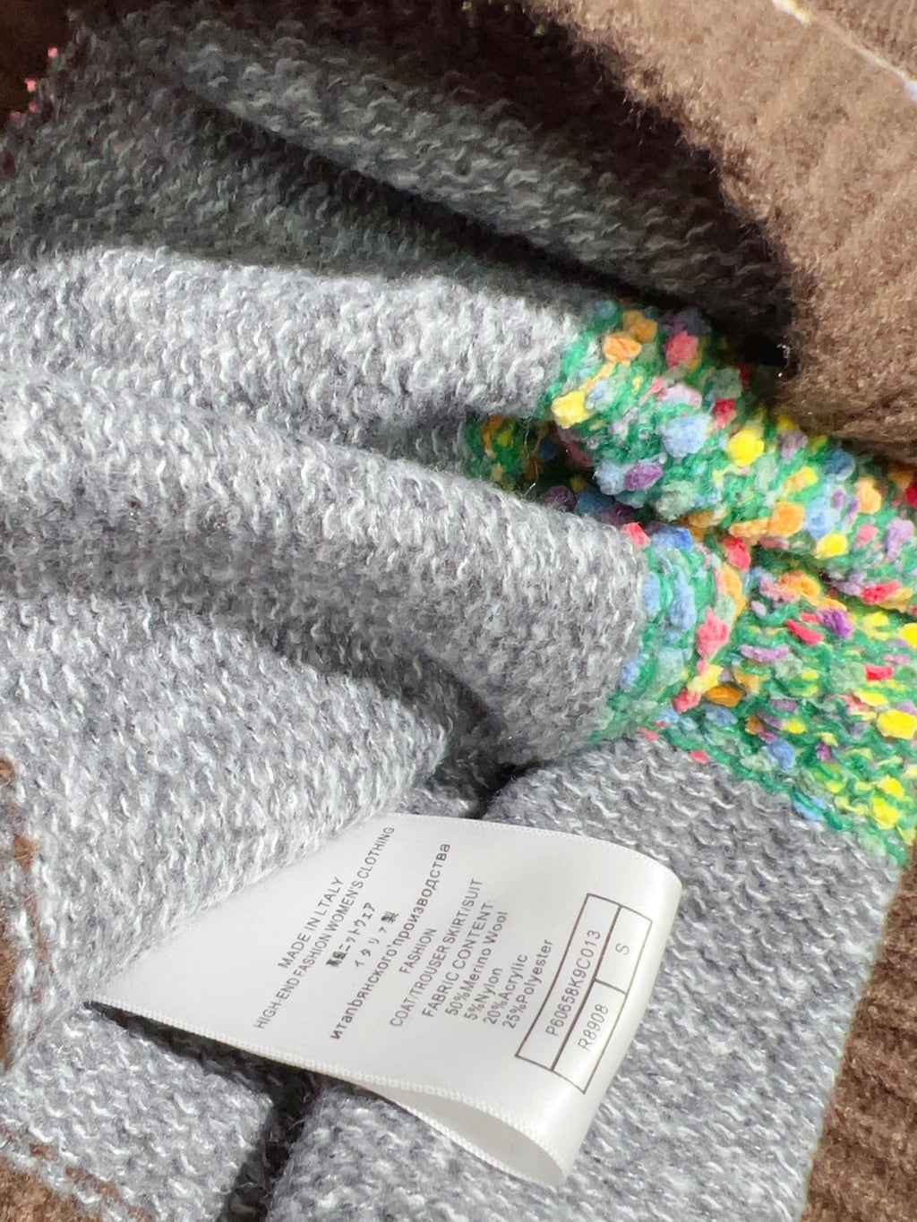Multicolor Stripe Knit Sweater
