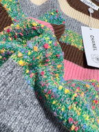 Multicolor Stripe Knit Sweater