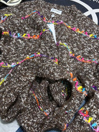 Autumn Dream: Ethnic Embroidered Knit Sweater