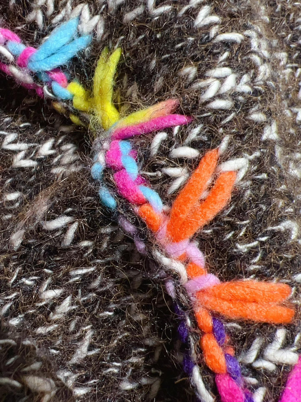 Autumn Dream: Ethnic Embroidered Knit Sweater