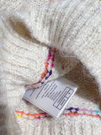 Autumn Dream: Ethnic Embroidered Knit Sweater
