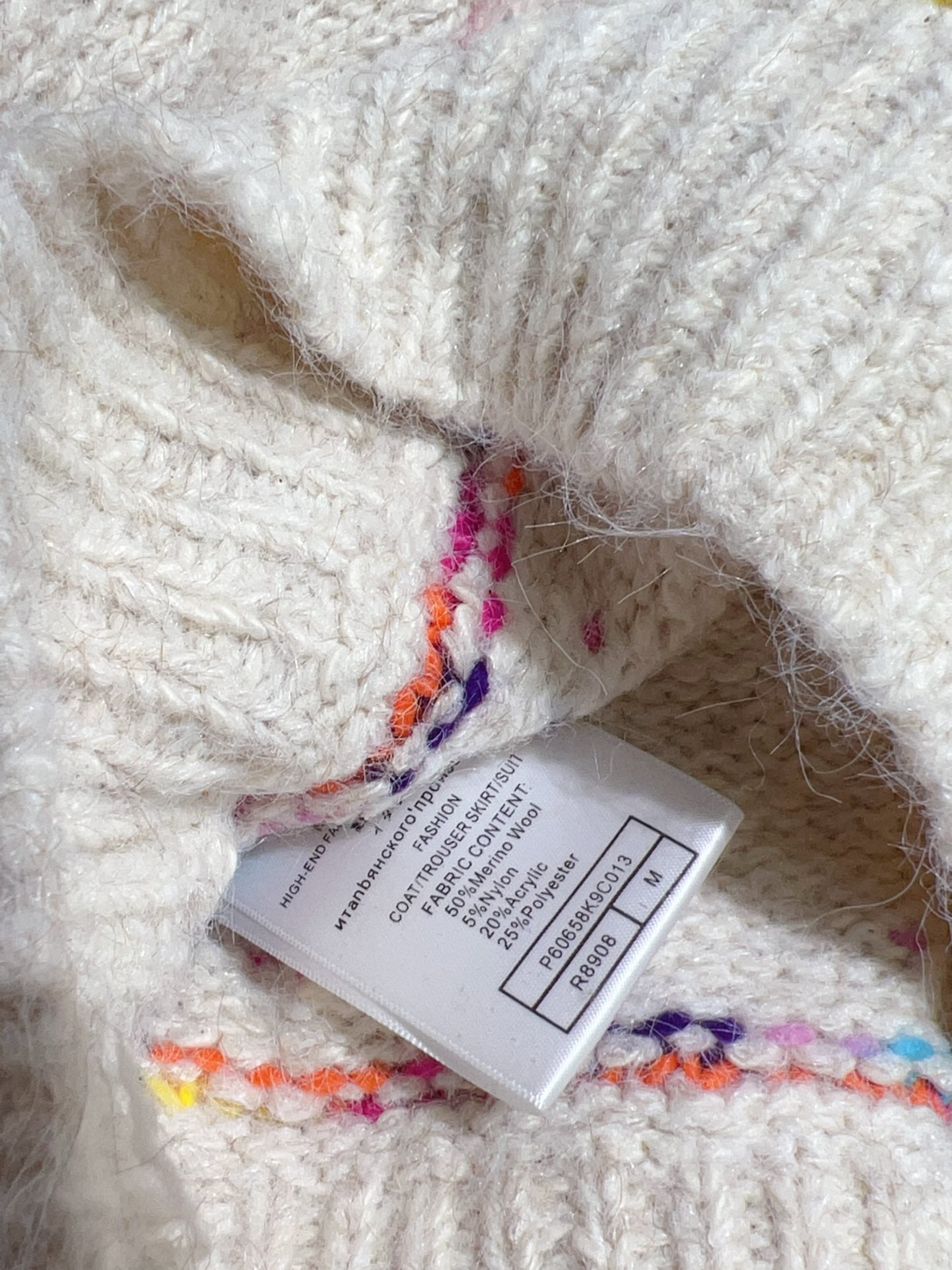 Autumn Dream: Ethnic Embroidered Knit Sweater
