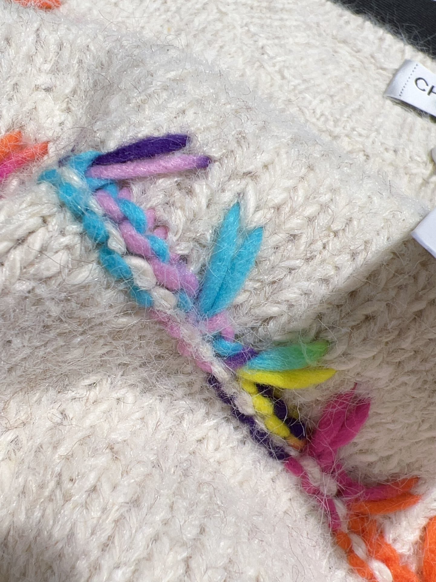Autumn Dream: Ethnic Embroidered Knit Sweater