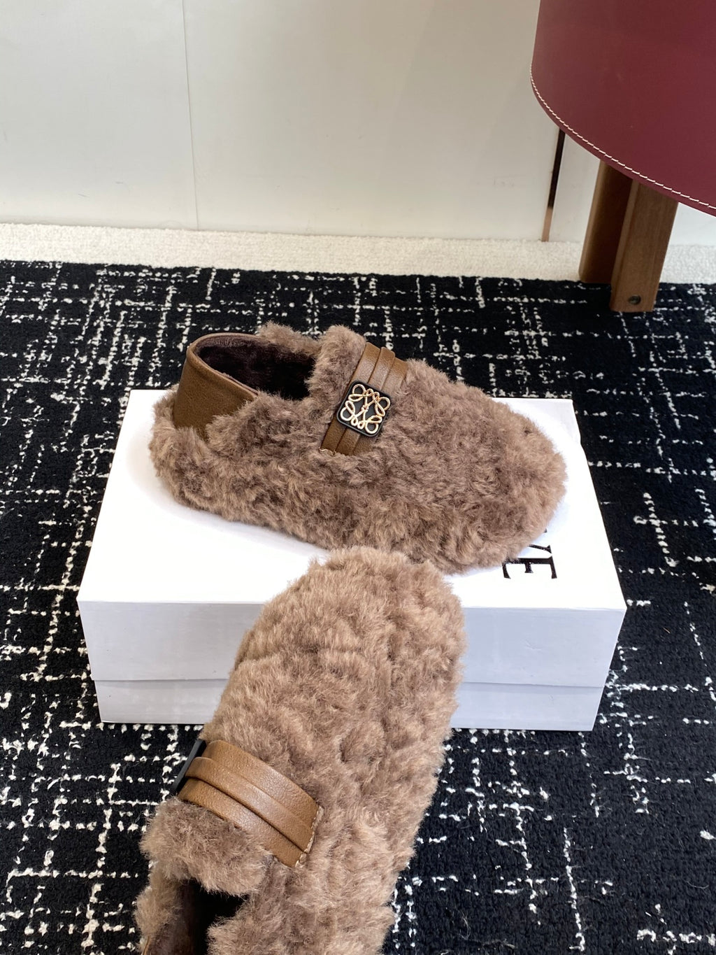 LOEWE 25SS Wool “Baozi” Shoes – Fall/Winter Collection