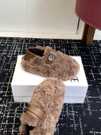 LOEWE 25SS Wool “Baozi” Shoes – Fall/Winter Collection