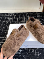 LOEWE 25SS Wool “Baozi” Shoes – Fall/Winter Collection