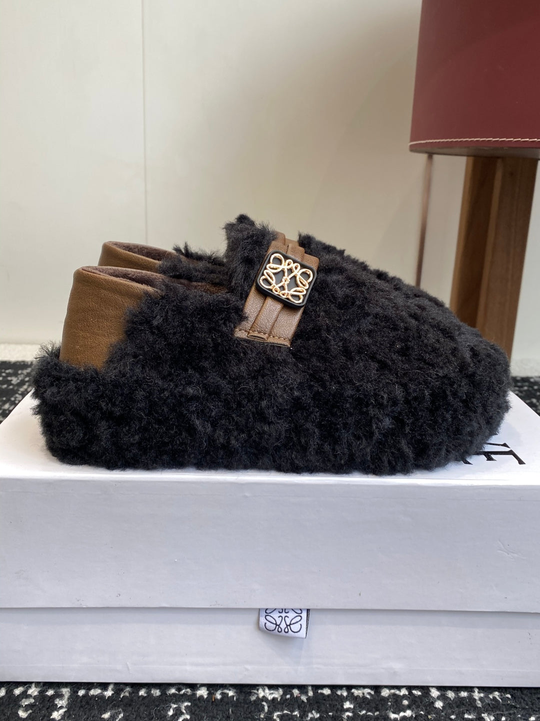 LOEWE 25SS Wool “Baozi” Shoes – Fall/Winter Collection