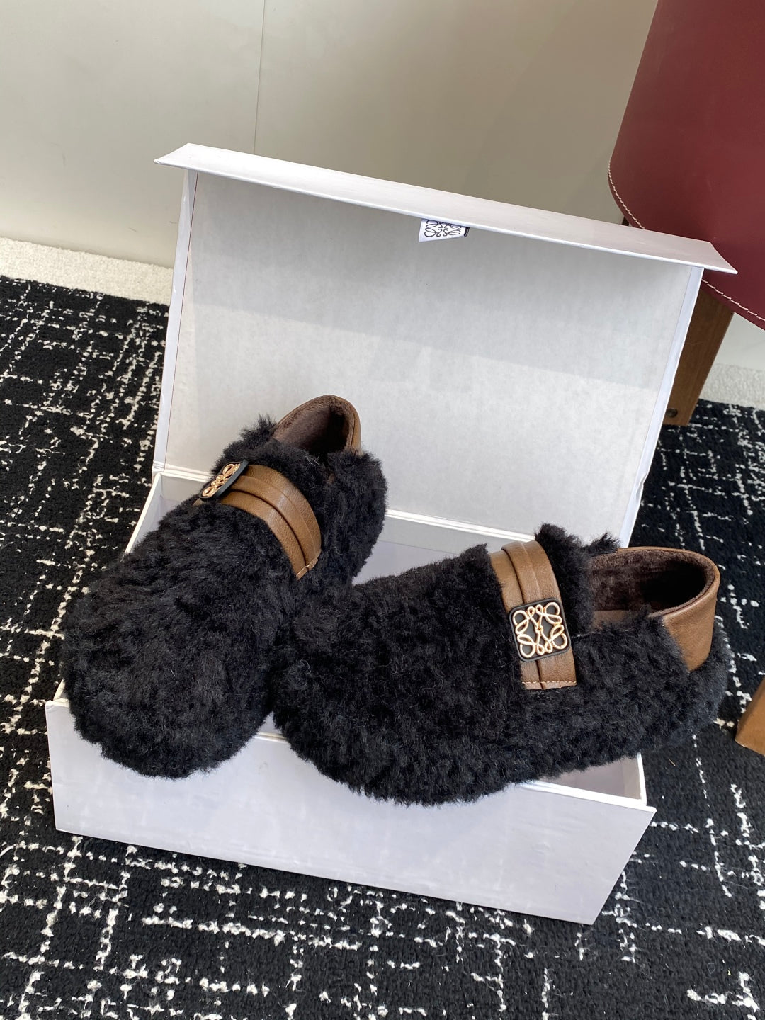LOEWE 25SS Wool “Baozi” Shoes – Fall/Winter Collection