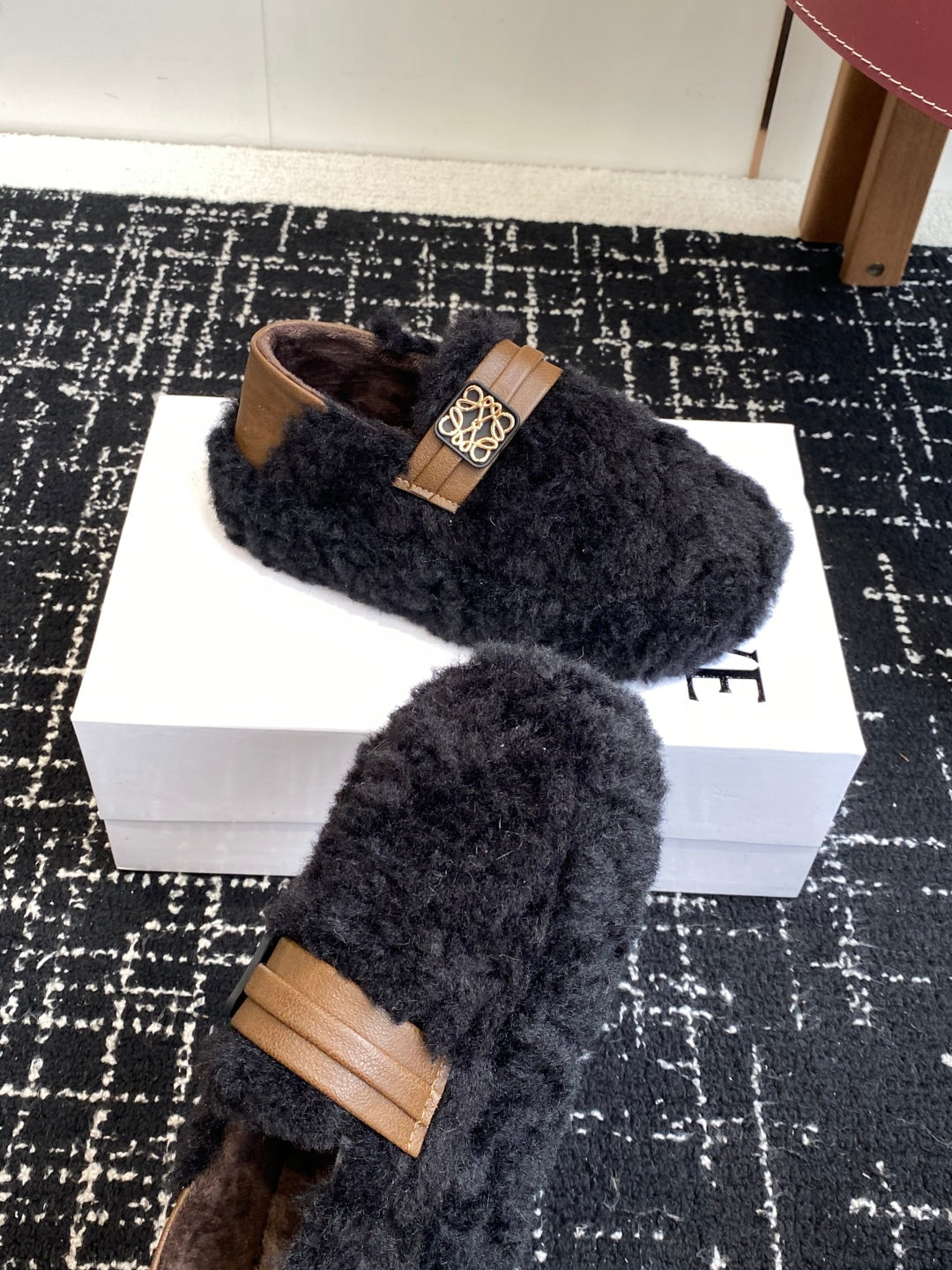 LOEWE 25SS Wool “Baozi” Shoes – Fall/Winter Collection