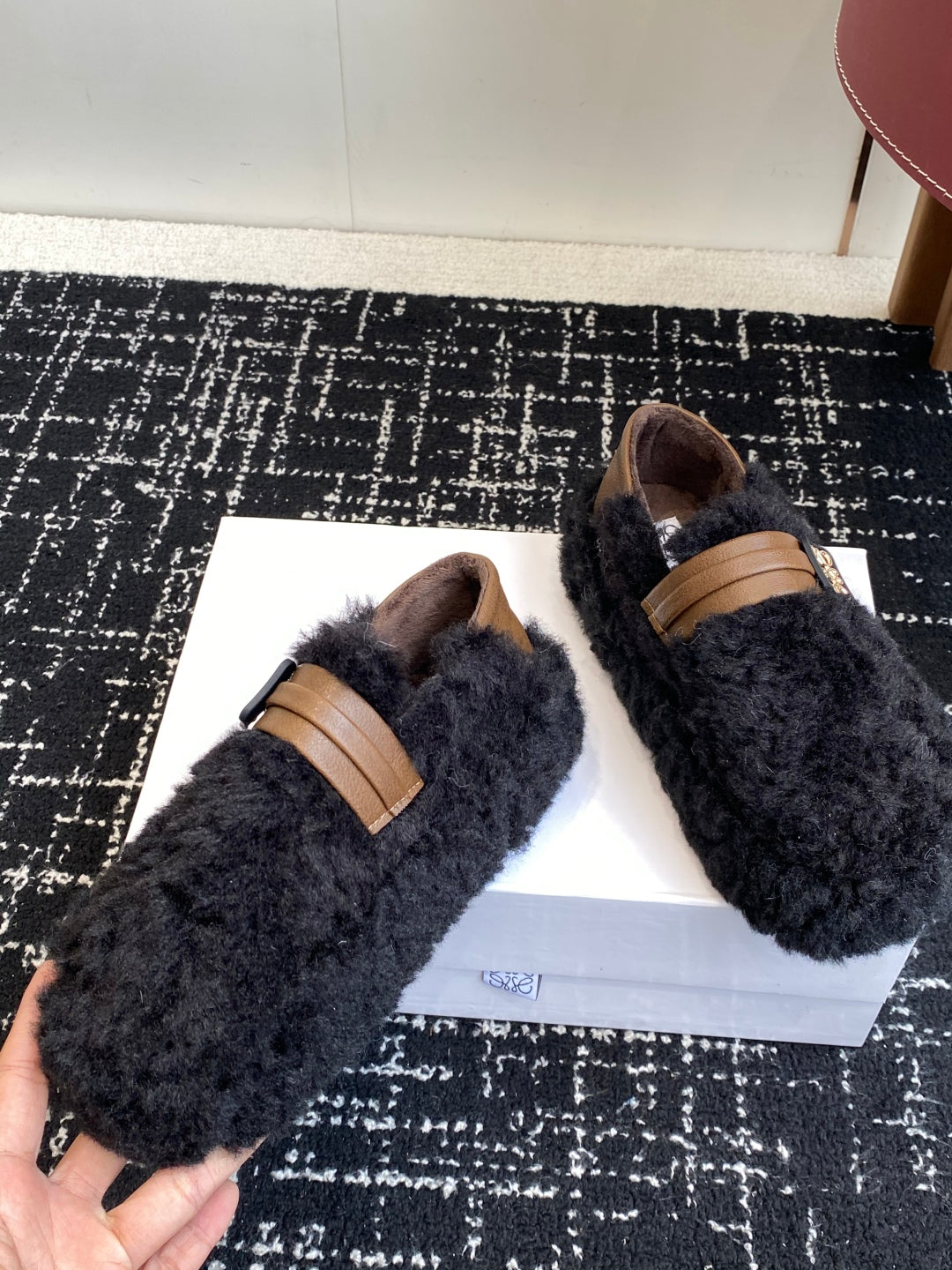 LOEWE 25SS Wool “Baozi” Shoes – Fall/Winter Collection