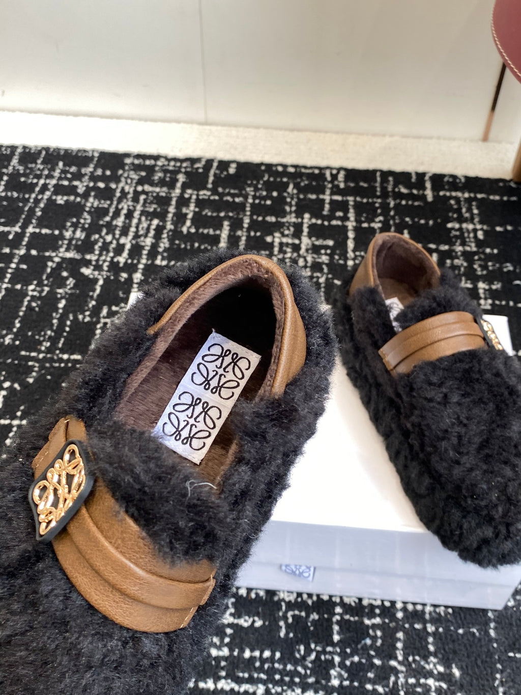 LOEWE 25SS Wool “Baozi” Shoes – Fall/Winter Collection