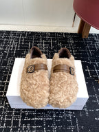 LOEWE 25SS Wool “Baozi” Shoes – Fall/Winter Collection