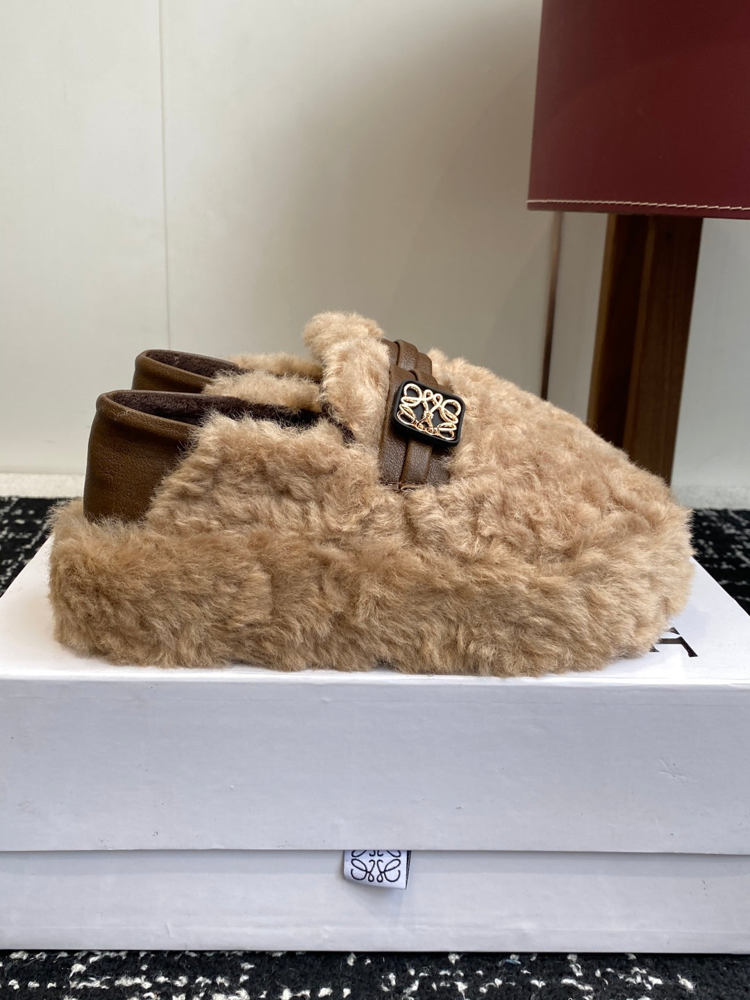 LOEWE 25SS Wool “Baozi” Shoes – Fall/Winter Collection