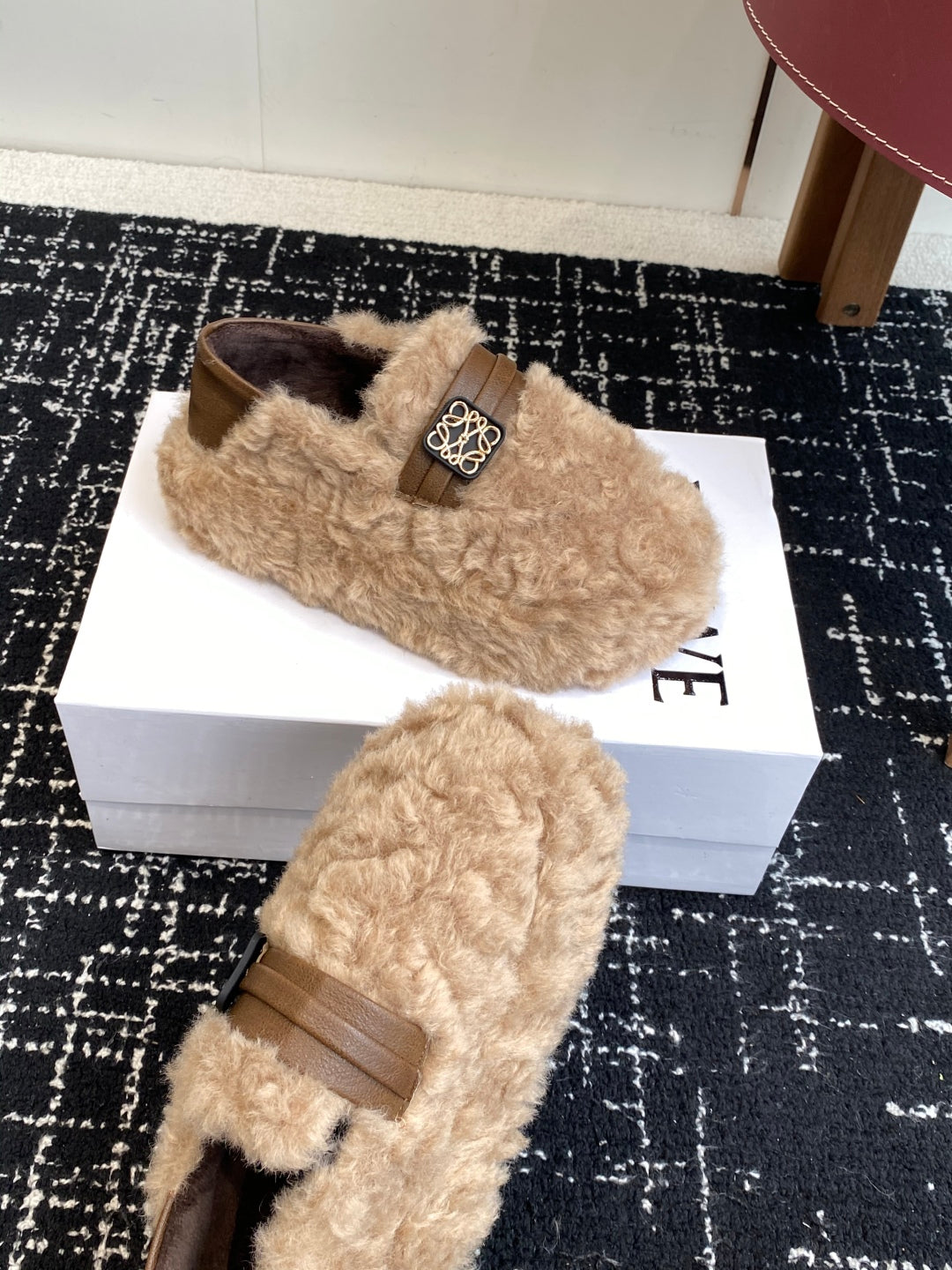 LOEWE 25SS Wool “Baozi” Shoes – Fall/Winter Collection