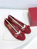 Spring/Summer Polka Dot Mesh Ballet Flats & Heels