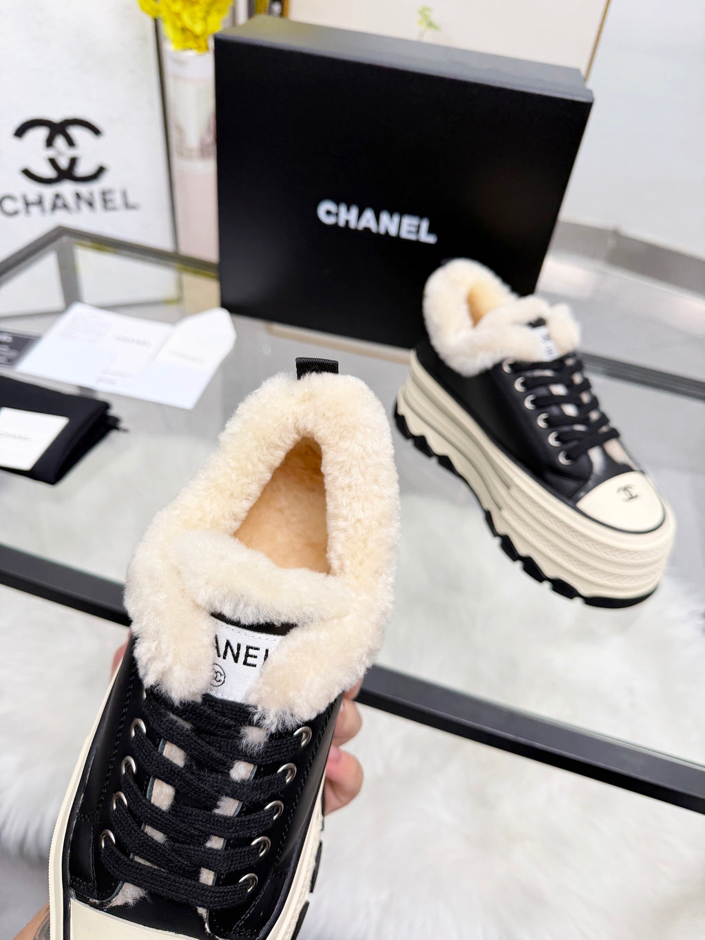 Thick-Soled Canvas “Cookie” Sneakers – Retro Summer Style