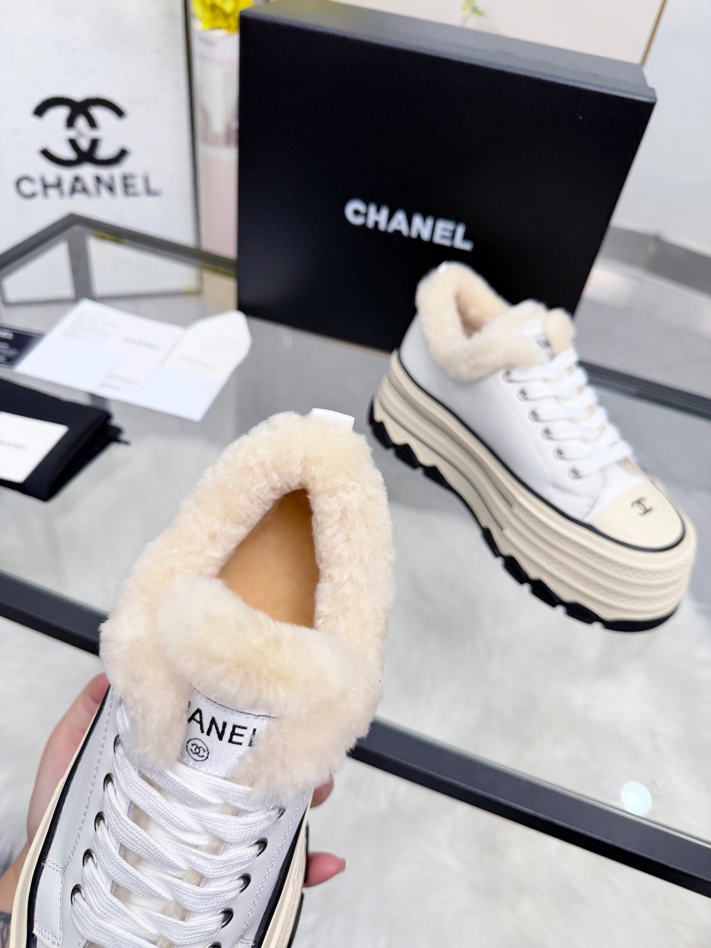 Thick-Soled Canvas “Cookie” Sneakers – Retro Summer Style