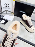 Thick-Soled Canvas “Cookie” Sneakers – Retro Summer Style