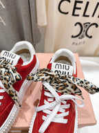 2025SS Lace-Up Thick-Soled Sneakers – Casual Sporty Style
