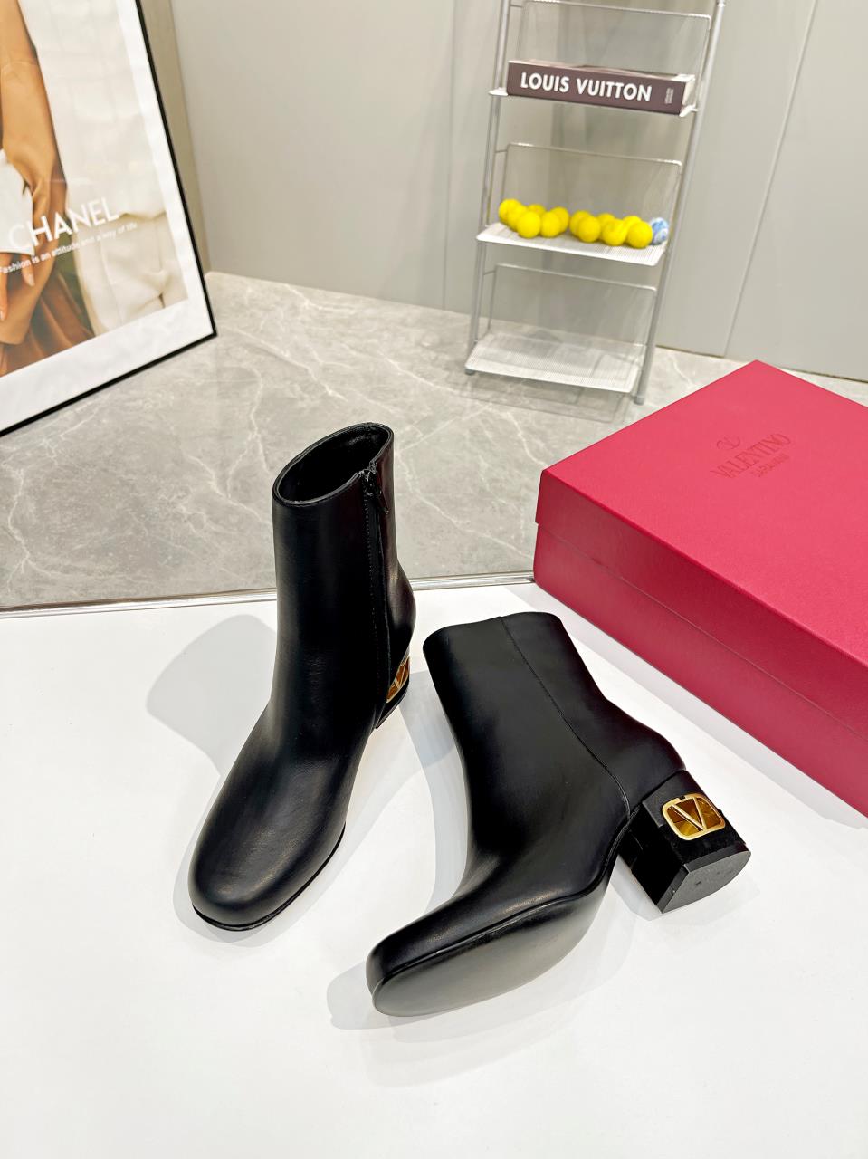 Premium 6cm Leather Heels – Cowhide & Lambskin, Italian Sole