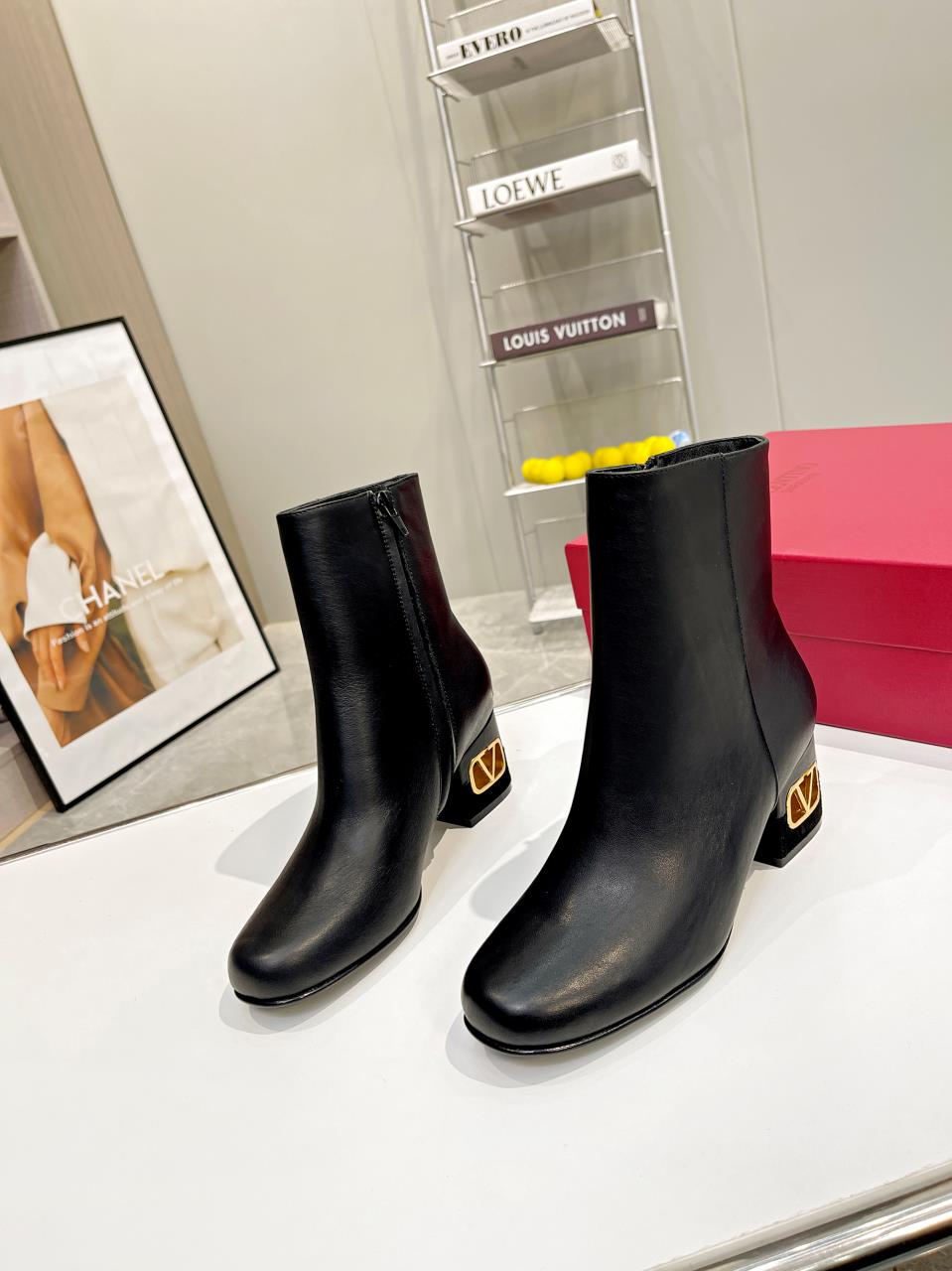 Premium 6cm Leather Heels – Cowhide & Lambskin, Italian Sole