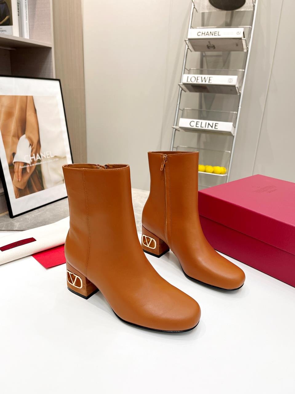 Premium 6cm Leather Heels – Cowhide & Lambskin, Italian Sole